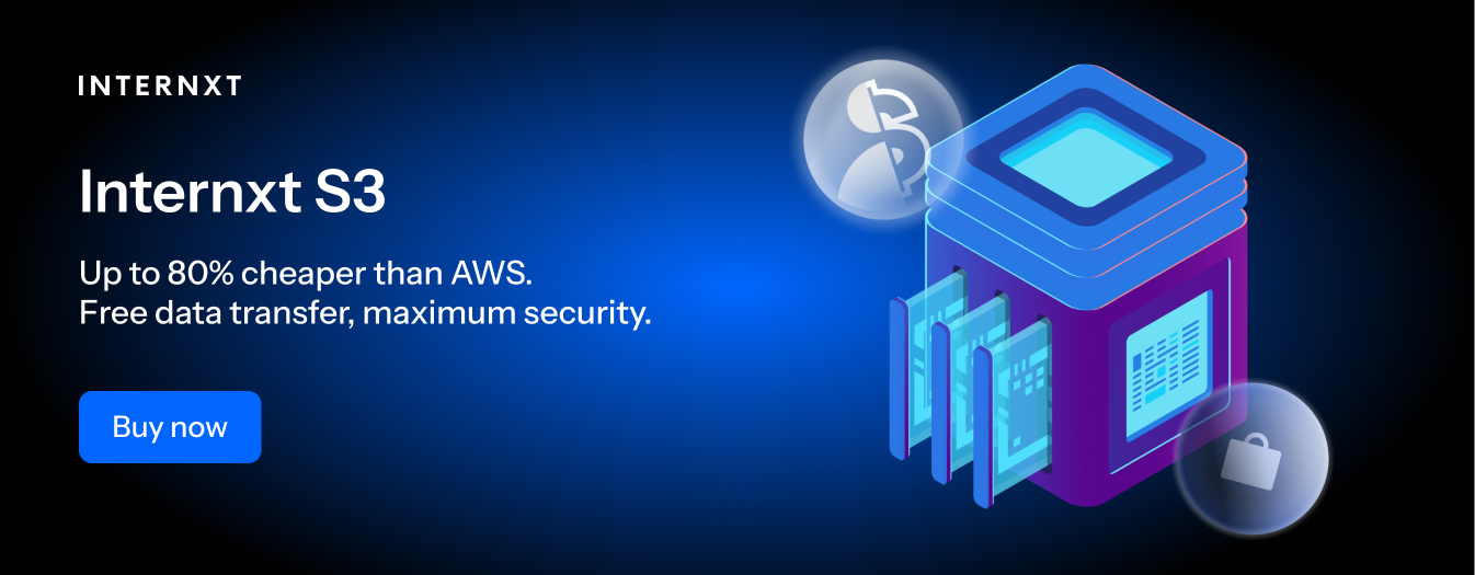 Internxt is a cloud storage service based on encryption and privacy.